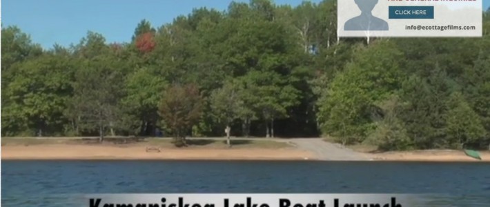 Kamaniskeg Lake video